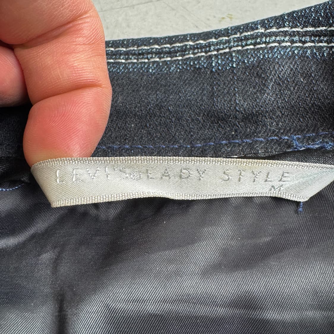 리바이스 제팬 딱붙 바이커 데님 라이더 자켓 상품이미지8