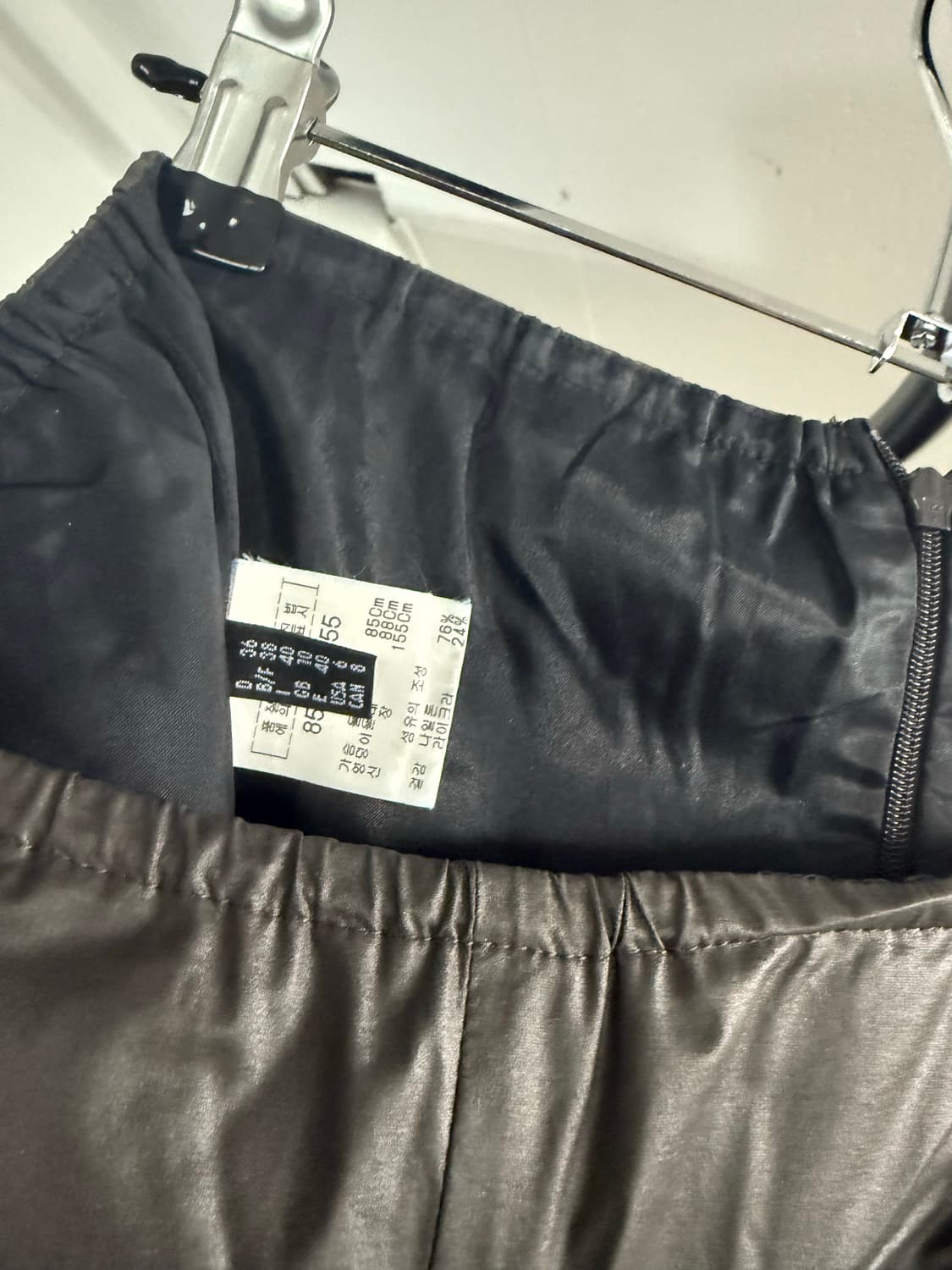 uli schneider 나일론 드레이프 롱스커트 상품이미지7