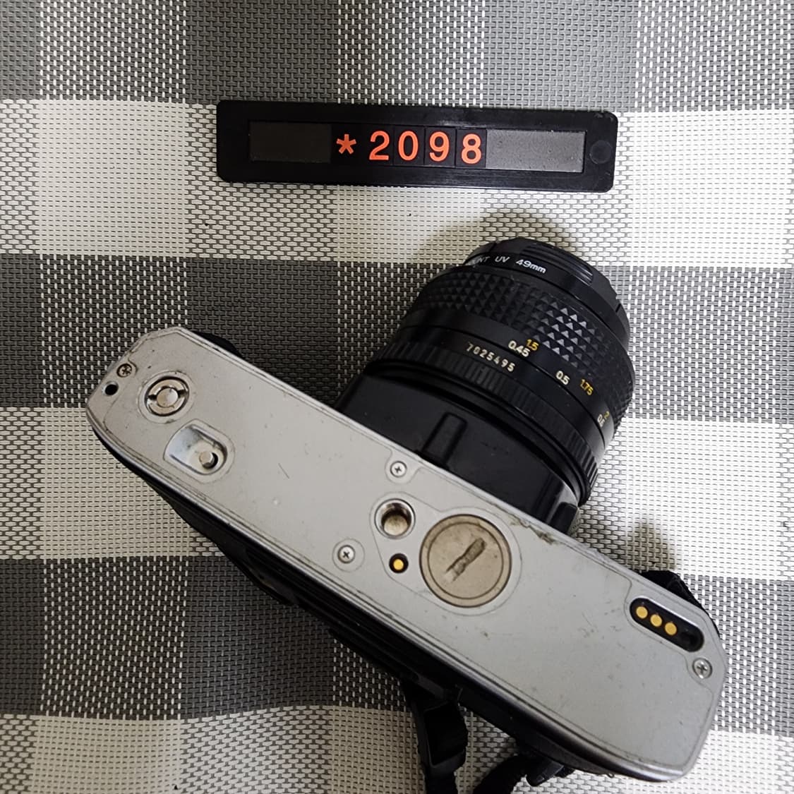 미놀타 X-300 필름카메라 1.4 단렌즈 실버바디 상품이미지5