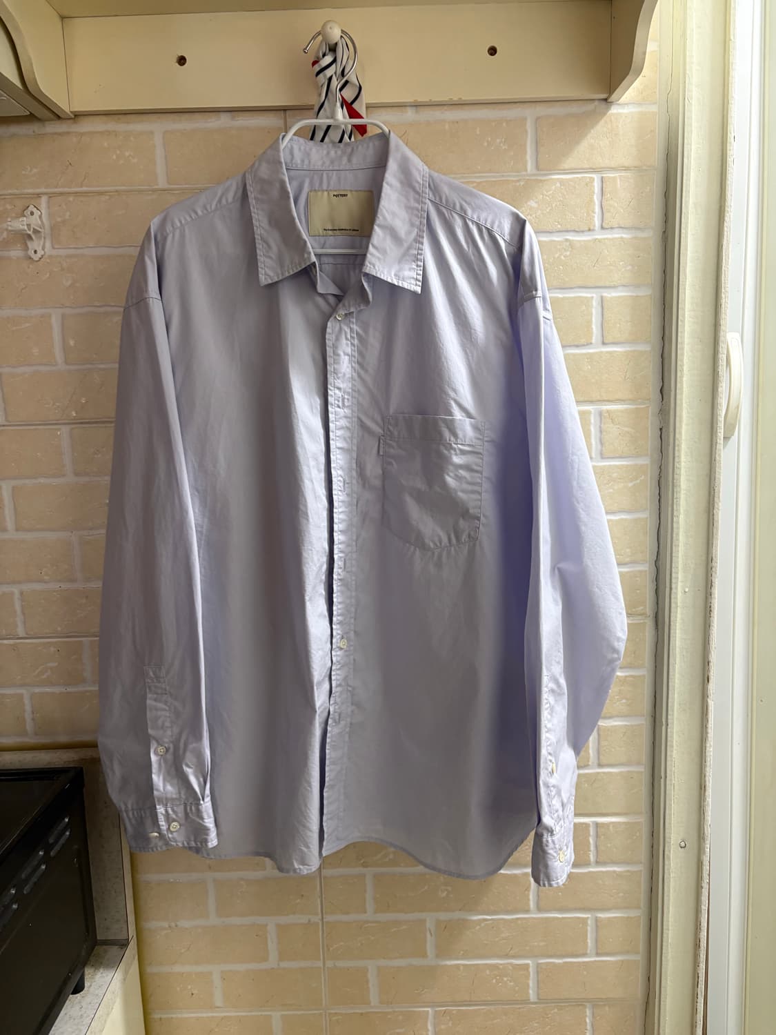 포터리 - 컴포트 셔츠 린넨 플라워 2사이즈 상품이미지4