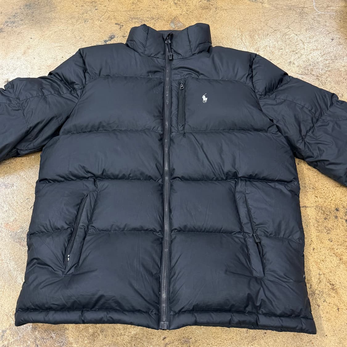 폴로 랄프로렌 블랙 숏패딩  상품이미지3