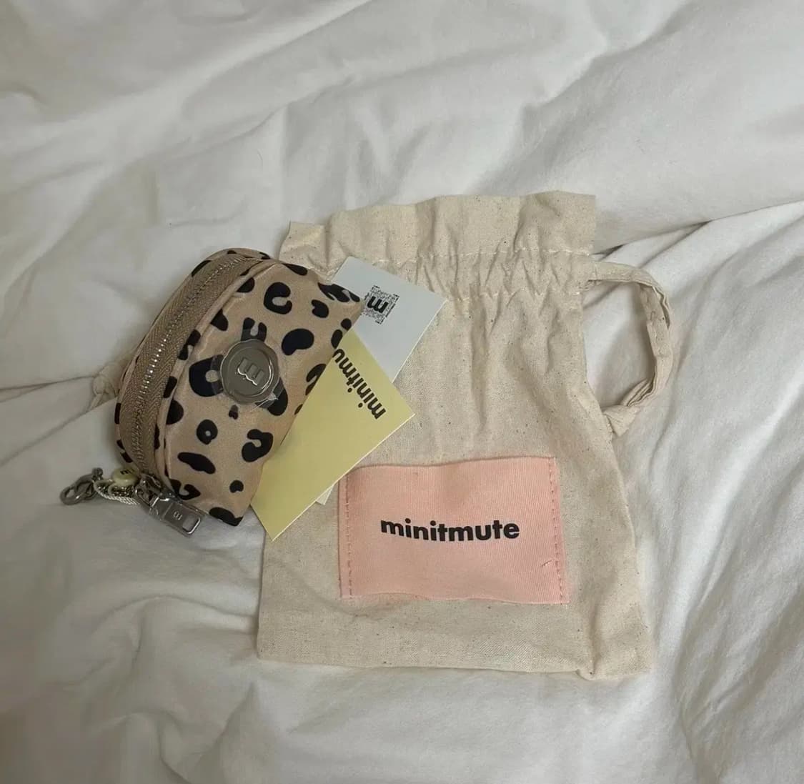 미닛뮤트 클로 파우치 키링 레오파드 상품이미지1