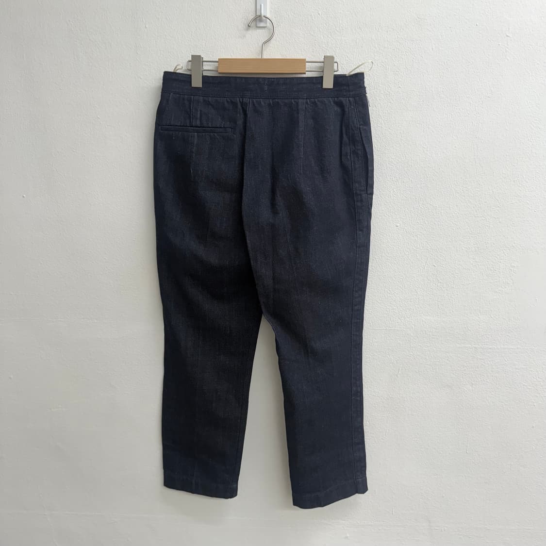 마르니 itlay 핀턱 버튼 플라이 테이퍼드핏 데님 팬츠(46) 상품이미지5