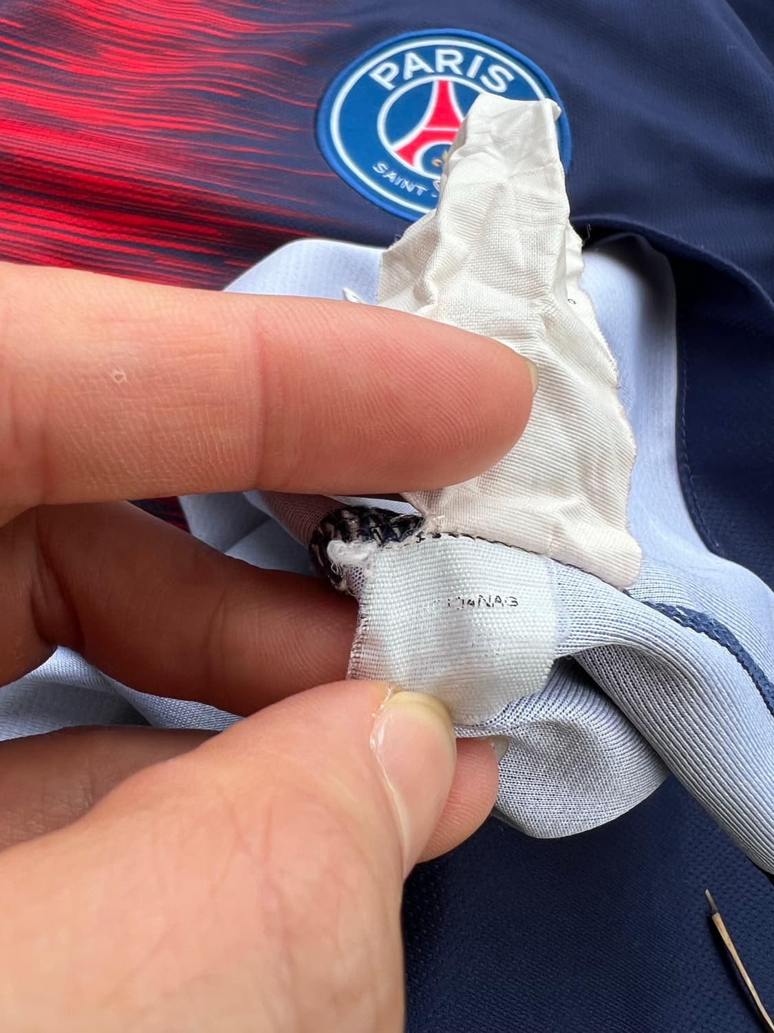 Nike 18-19 파리 생 제르망 티아고 실바 유니폼 상품이미지7