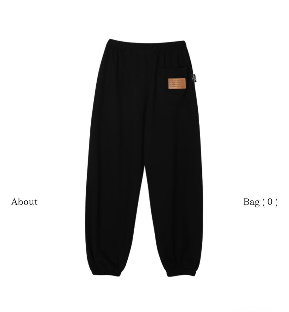 더미스테리어스호텔 스웻 팬츠 상품이미지6