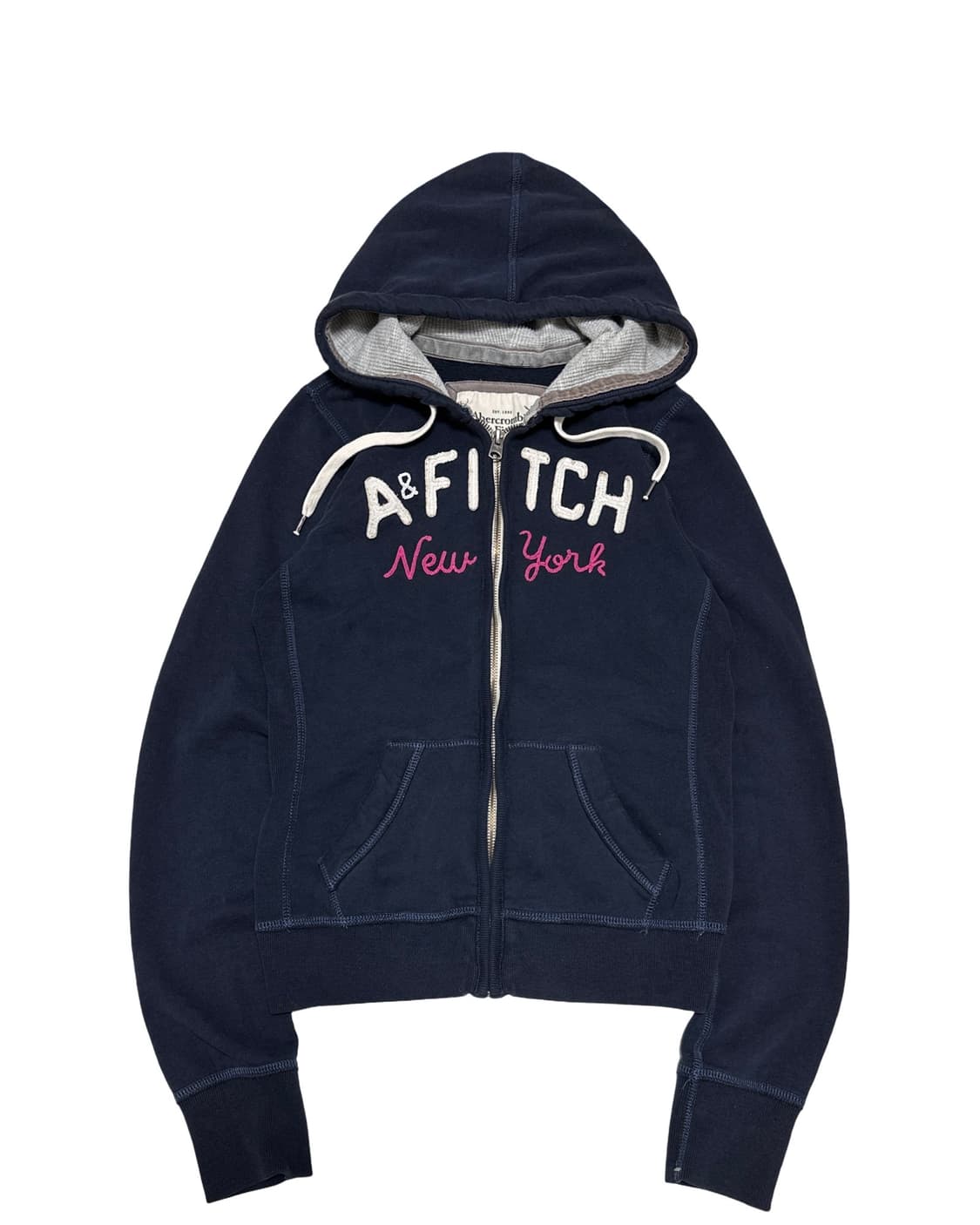 아베크롬비 y2k 네이비 후드집업 상품이미지1