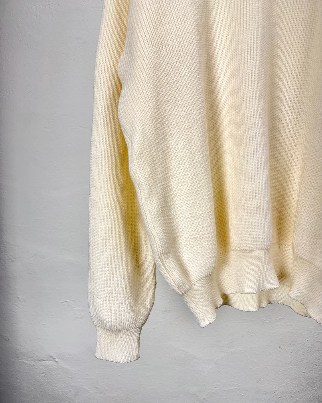 꼼데가르송 걸 엠브로이드 보우 아이보리 니트 스웨터 상품이미지4