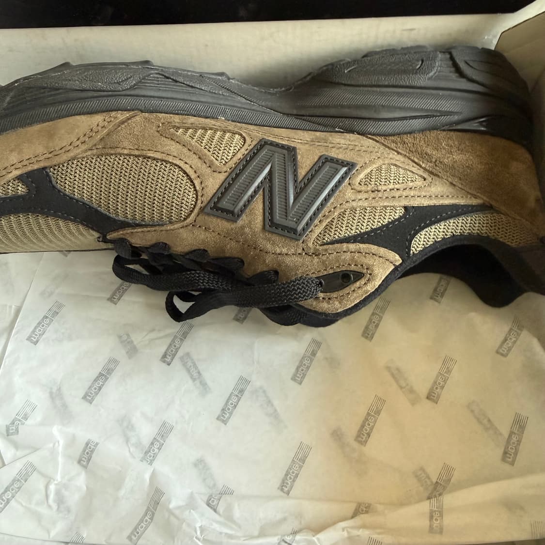 뉴발란스 자운드 990v3 브라운 블랙 상품이미지3