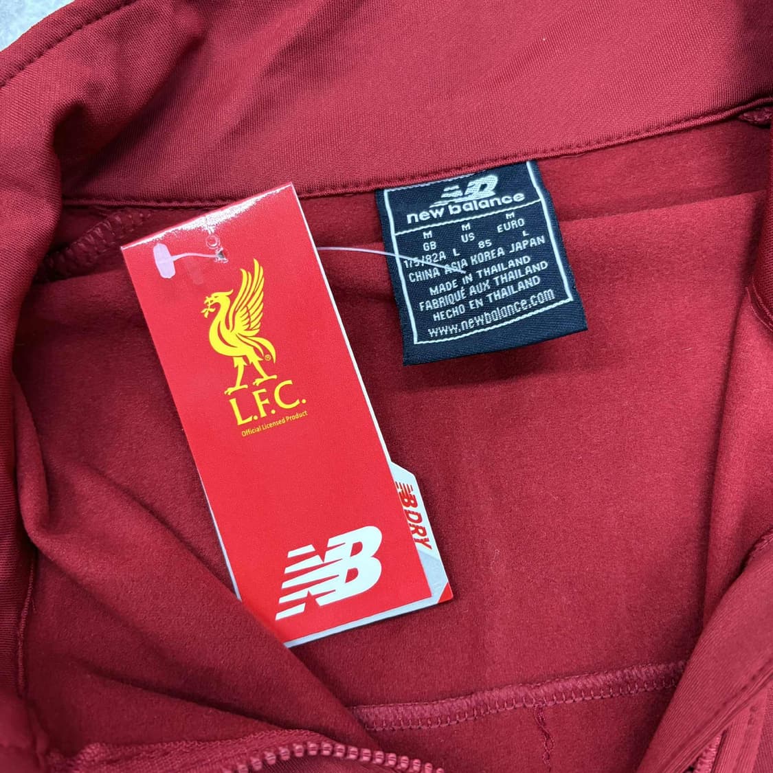 뉴발란스 LFC 리버풀  17/18유니폼 엘리트 하프집 트레이닝 탑 긴팔 상품이미지3