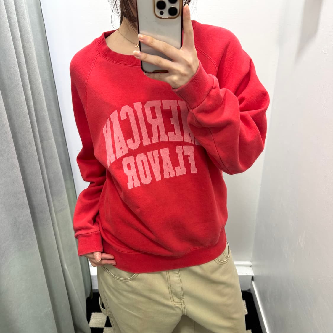 Big john 레드 스웻셔츠  상품이미지2