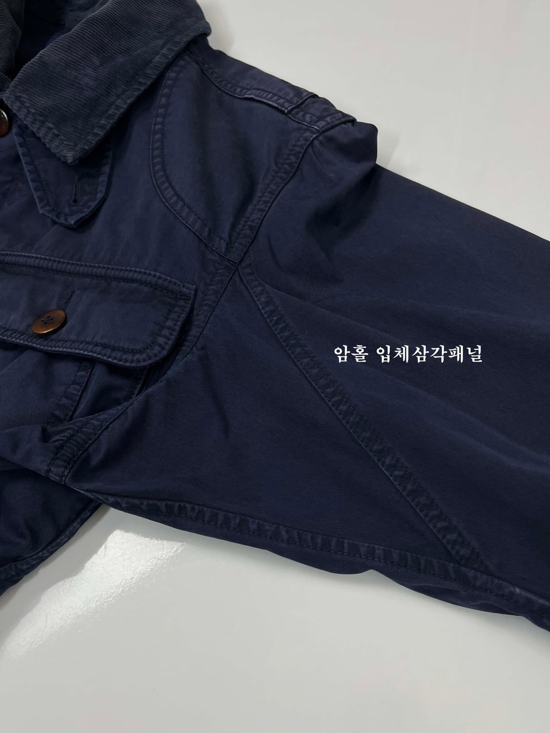 폴로 랄프로렌 퍼플네이비 hbt 모호크 코듀로이 헌팅 필드자켓 상품이미지9