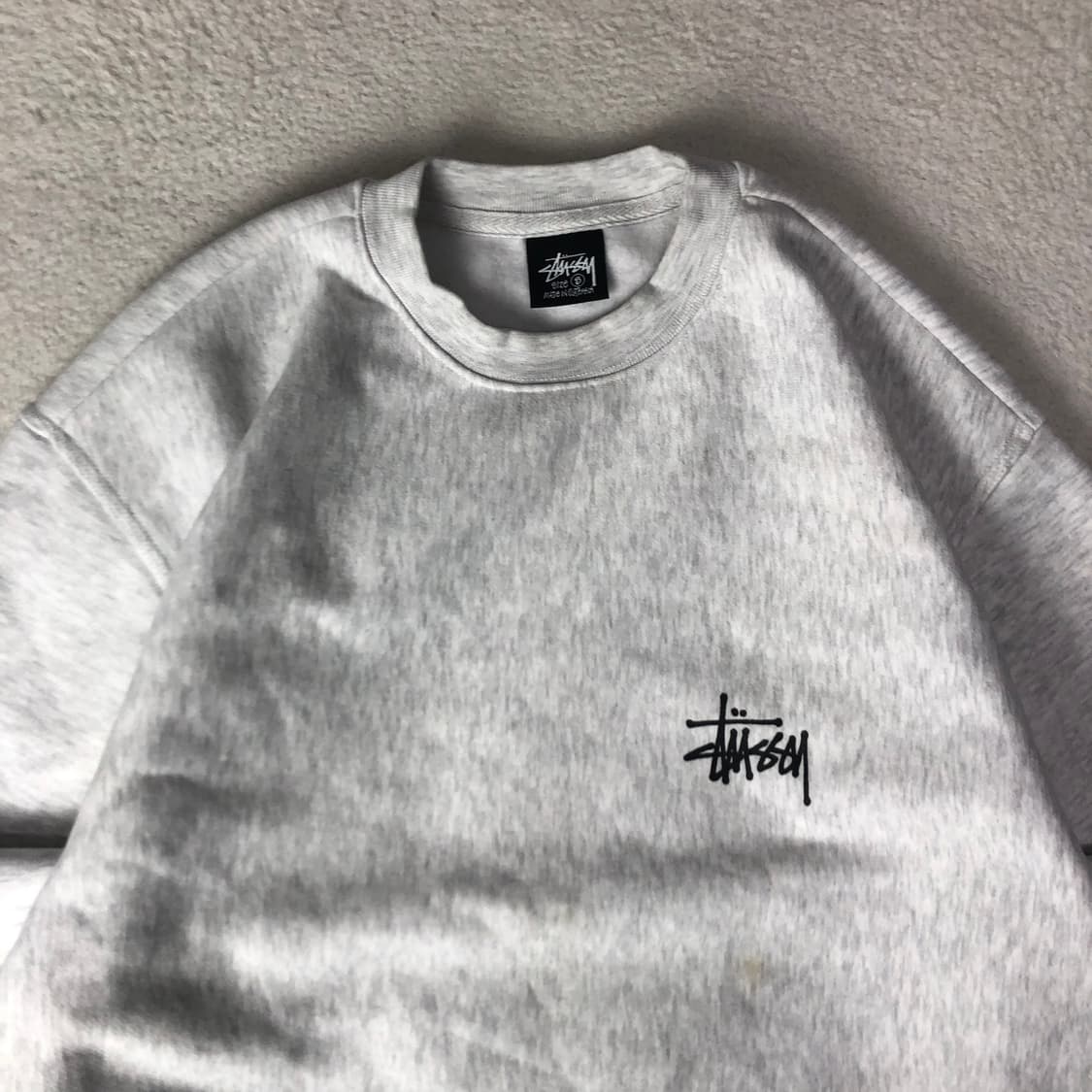 스투시 스탁로고 맨투맨  상품이미지3