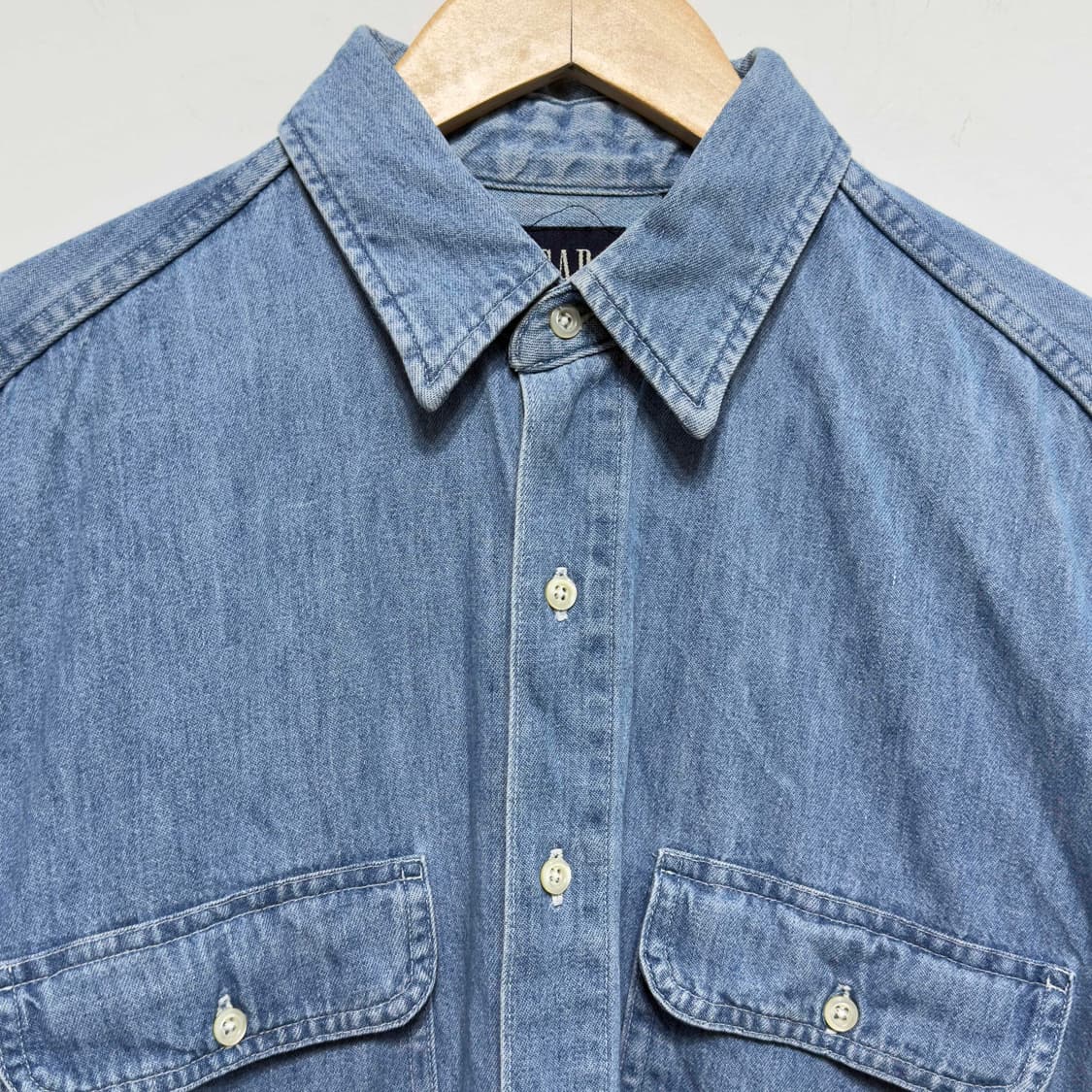 올드 갭 데님 긴팔 셔츠 상품이미지2