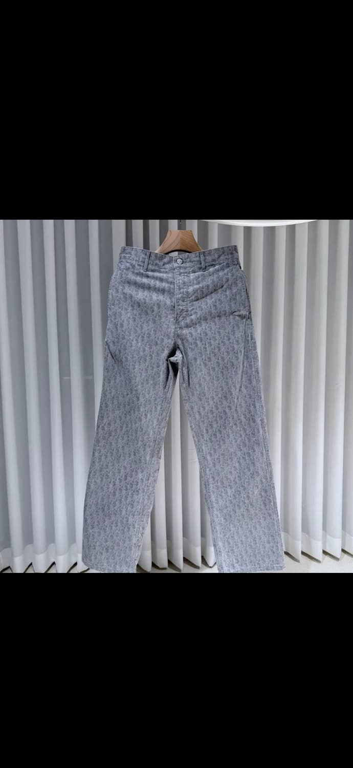 44 / 디올 오블리크 신형 데님 바지 / 25년형 상품이미지1