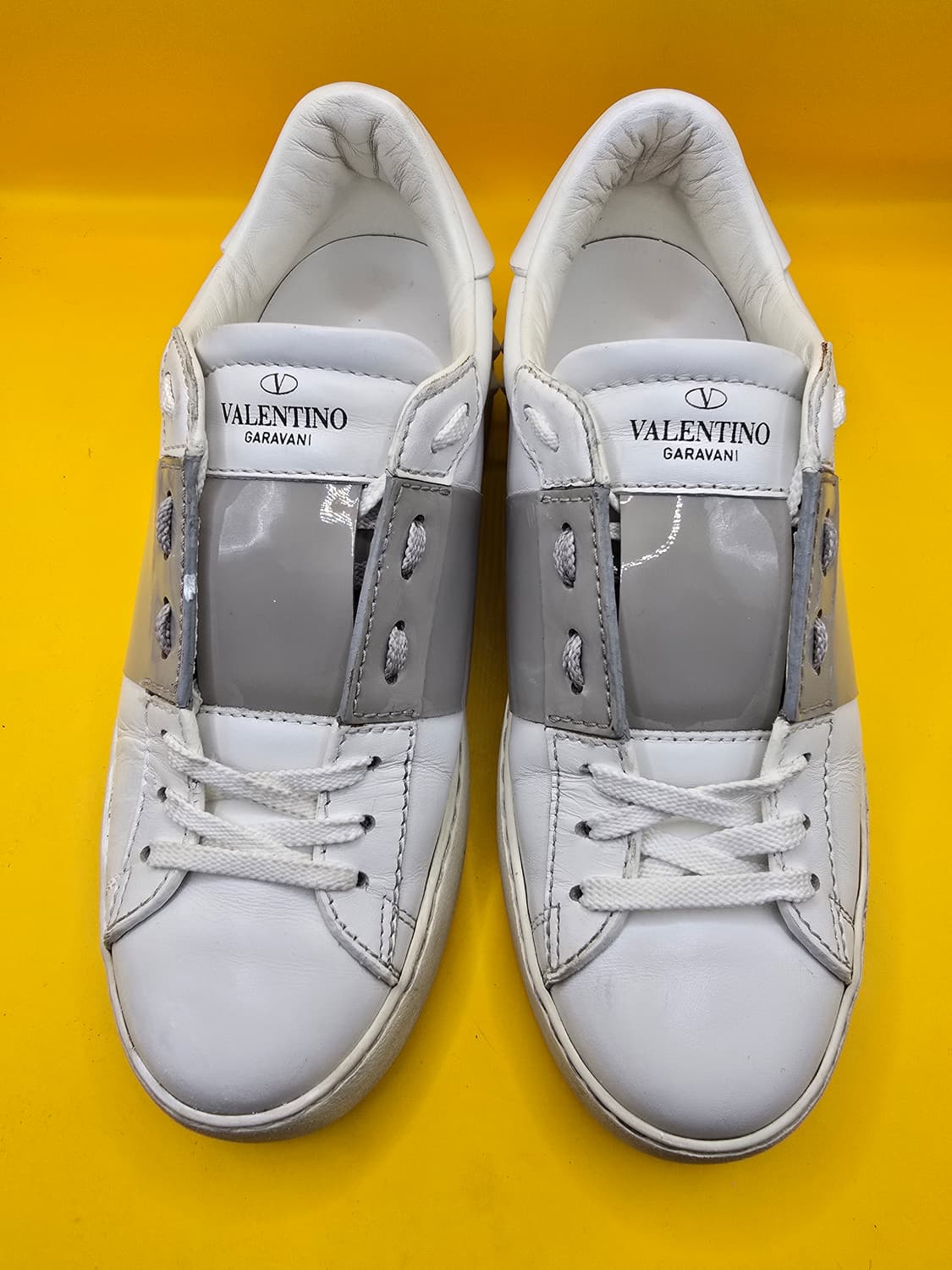 정품발렌티노 가라바니 스니커즈 (화이트/그레이)235 상품이미지2