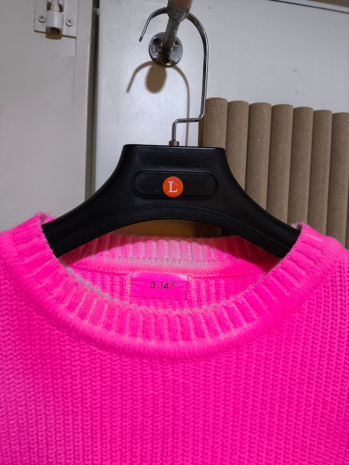 오버핏 프리 3.14 그라데이션 니트 빅사이즈 상품이미지4