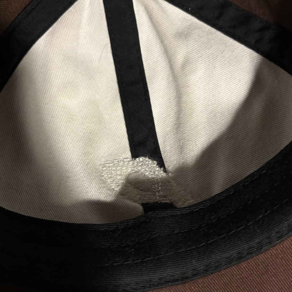 [새제품] 팔라스 p로고 6패널캡 브라운 상품이미지5