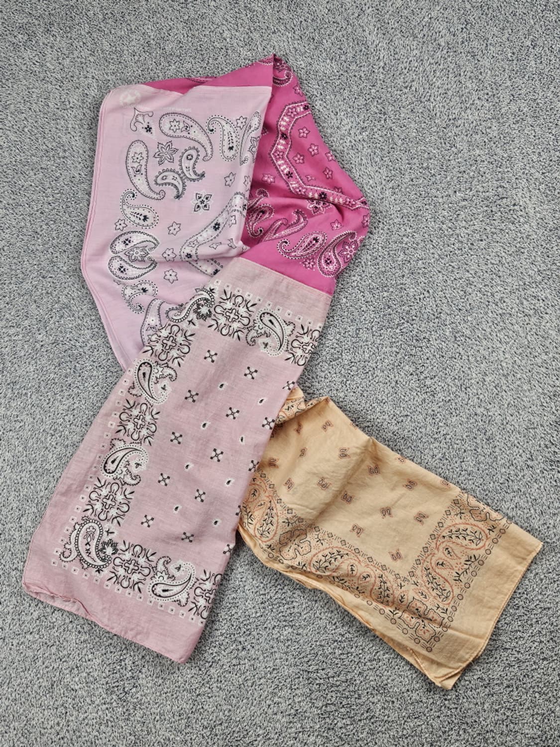 U.S.A 반다나 리워크 커스텀 스카프 머플러 / 10421 상품이미지2