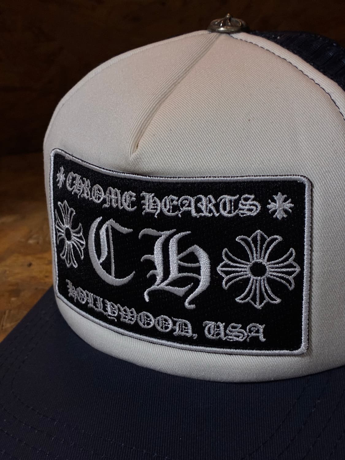 Chrome Hearts 크롬하츠 ch로고 블루 헐리우드 메쉬캡 상품이미지2