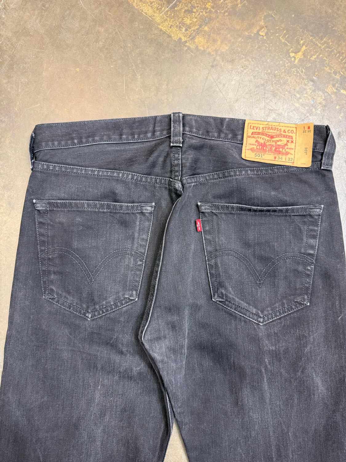 리바이스 흑청 501(34) 상품이미지5