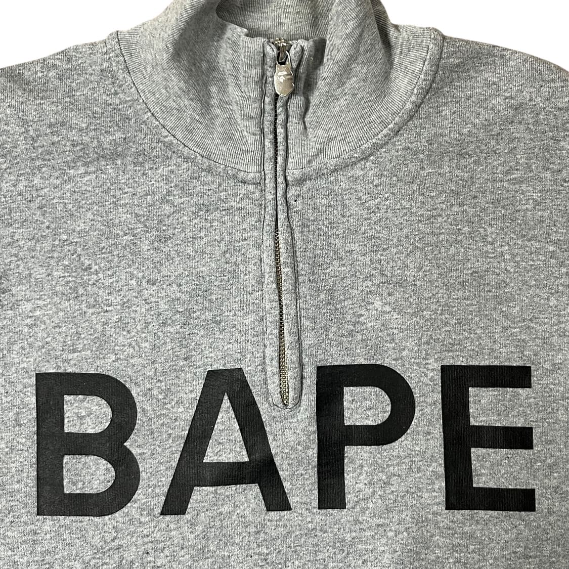 베이프 BAPE 하프집업 스웻셔츠 맨투맨 L 상품이미지3