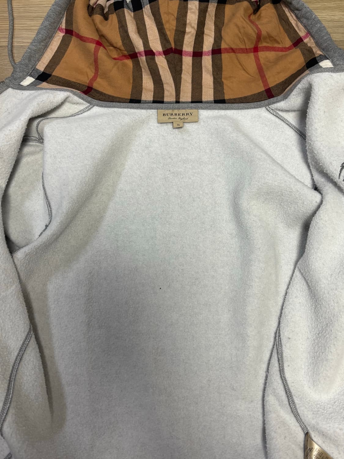 버버리 후드집업 XL 상품이미지2