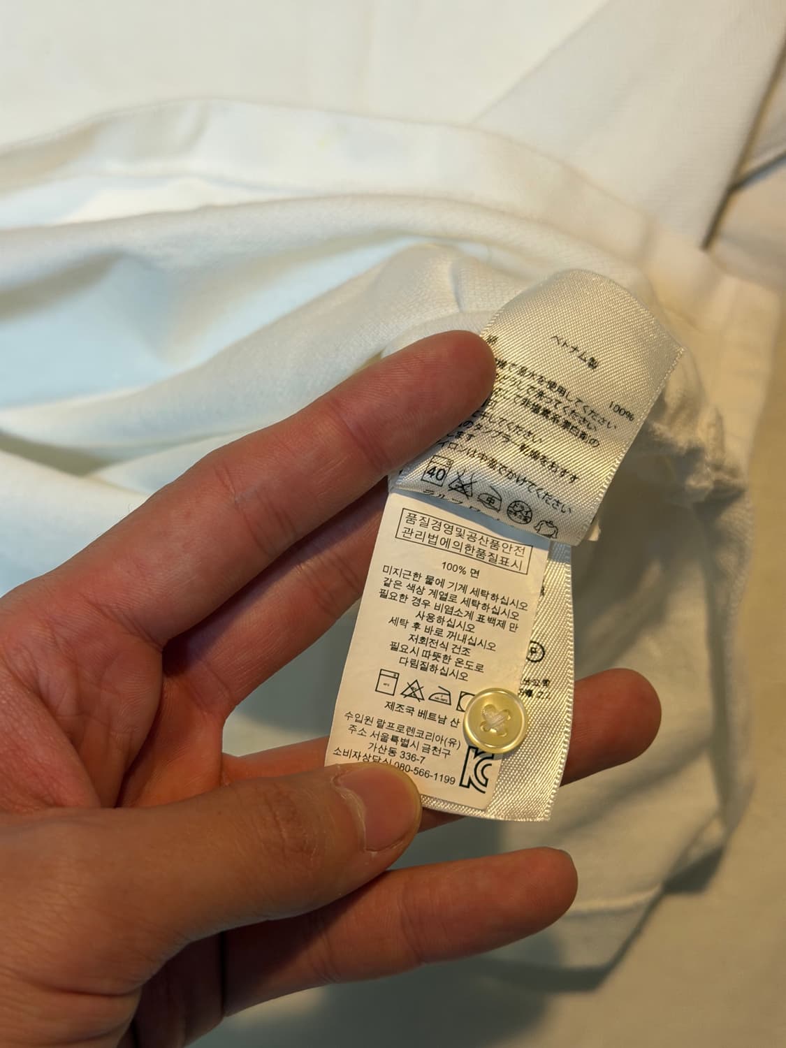 폴로 랄프로렌 빅포니 치프키프 카라티 네이비 화이트 상품이미지5