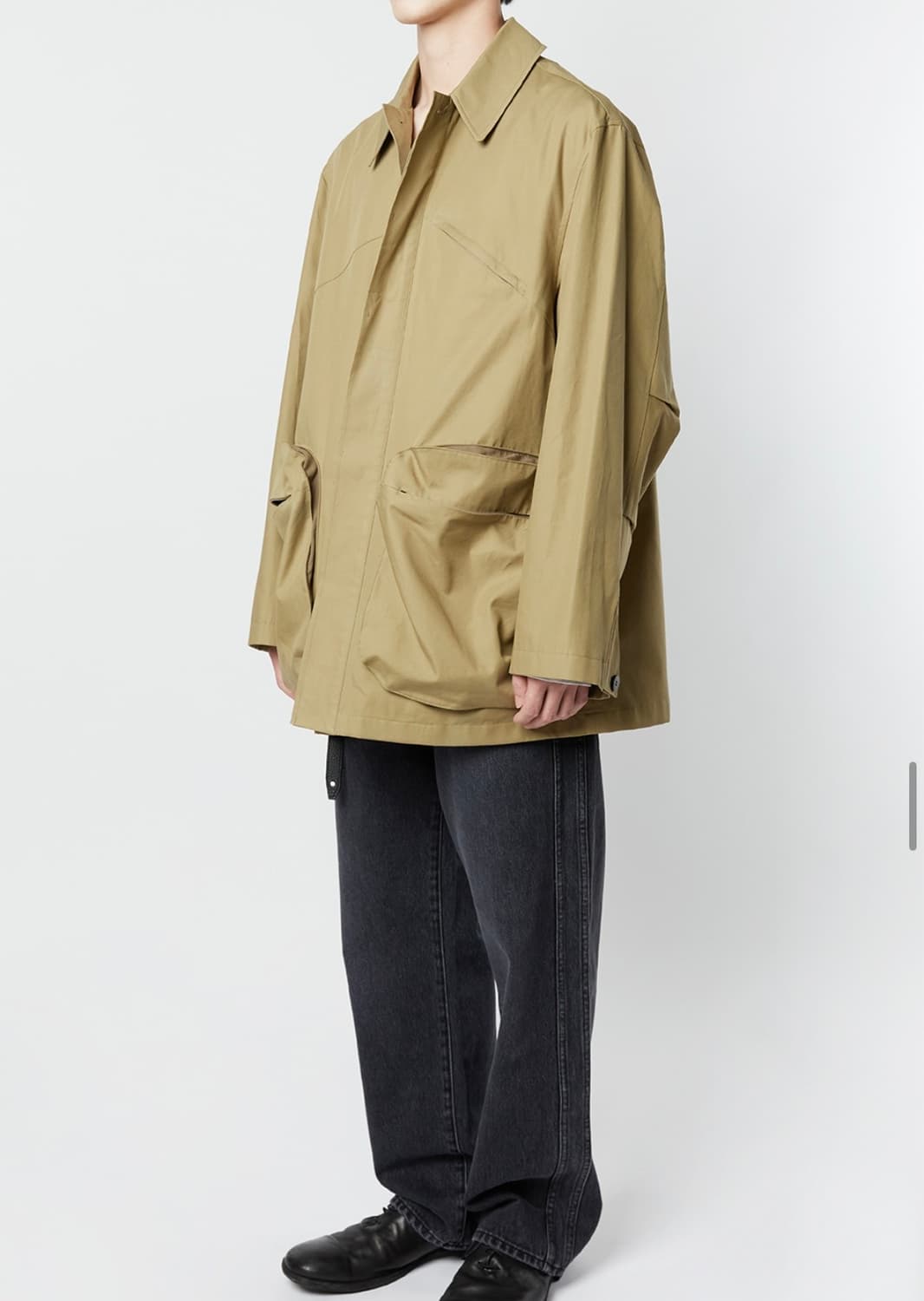 [Typing Mistake]퍼스펙티브 포켓 사파리 자켓_S size 상품이미지5