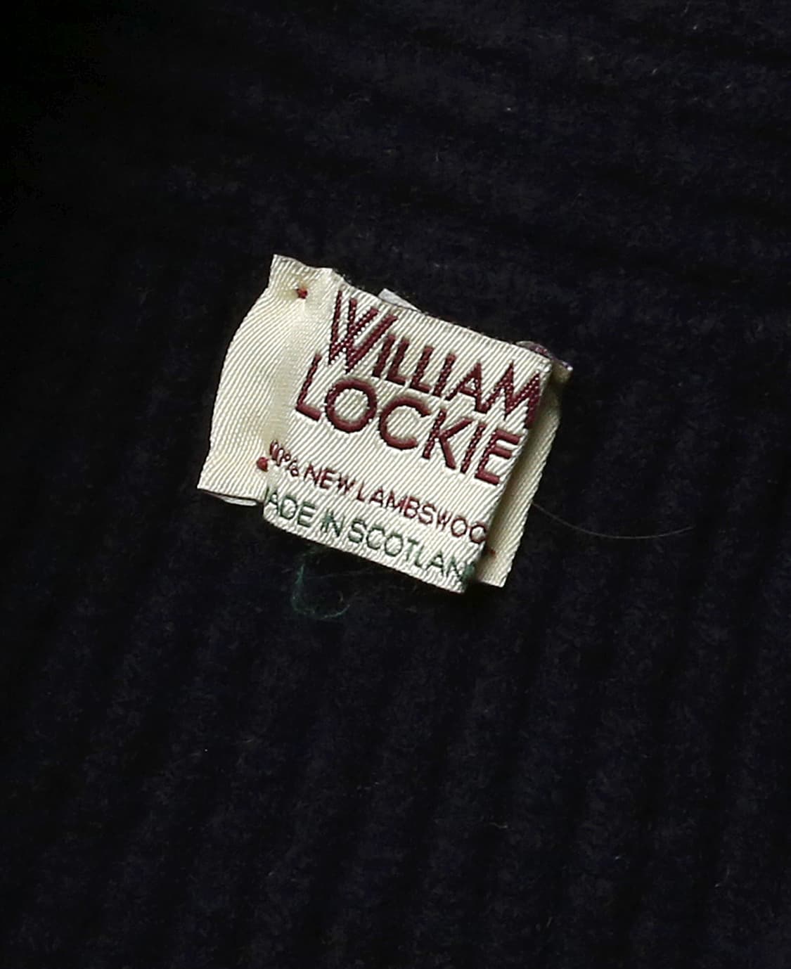 윌리엄 로키 [William Lockie] 네이비 숄카라 니트 가디건 상품이미지5