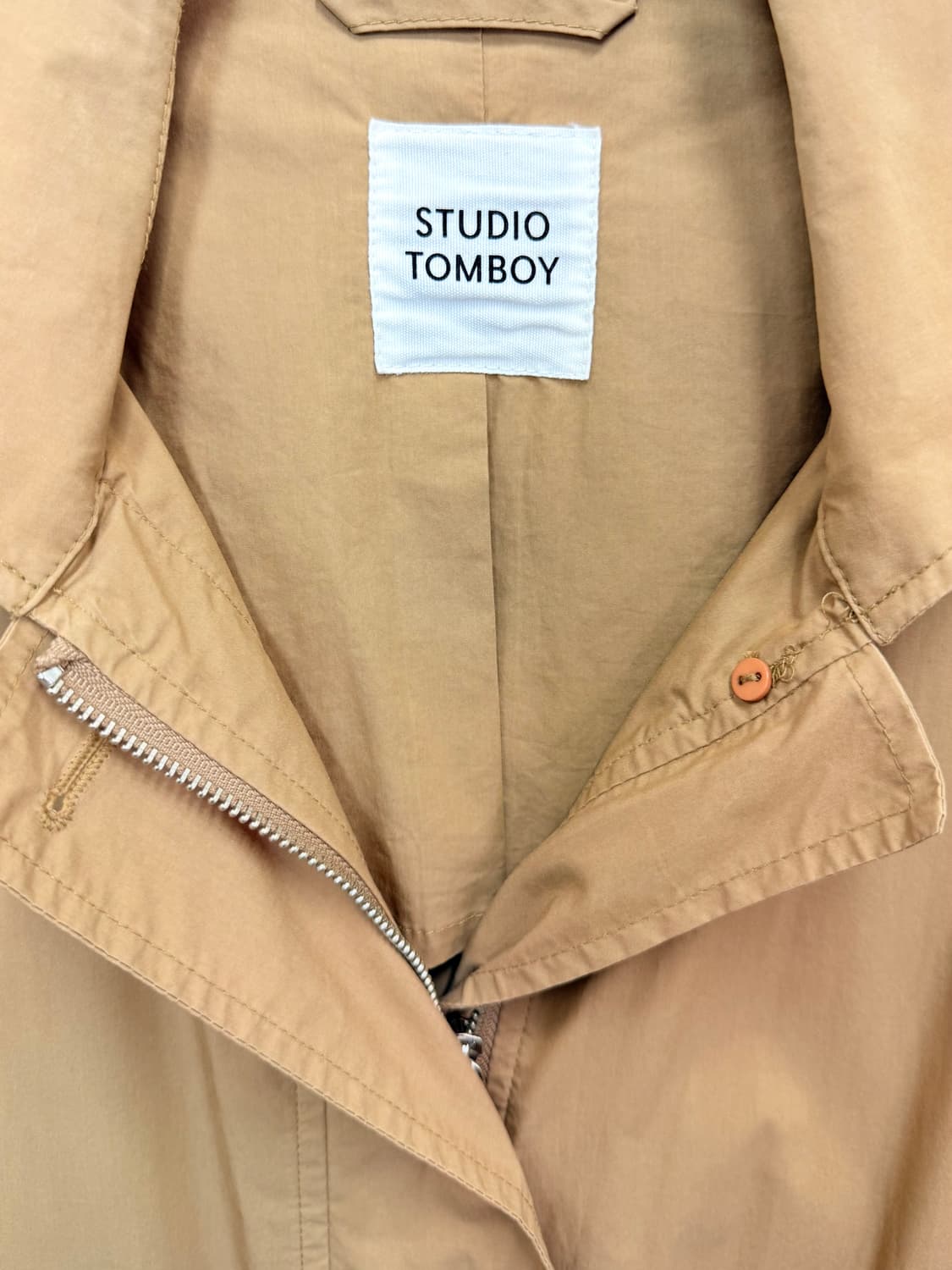 스튜디오톰보이 후드 트렌치 상품이미지5