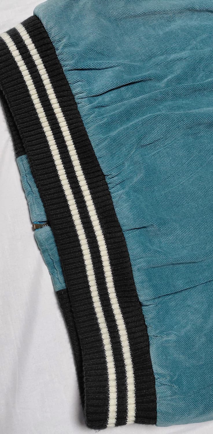 [M] 90s Woolrich x 골드윈 재팬 코듀로이 퀼팅 블루종 상품이미지10