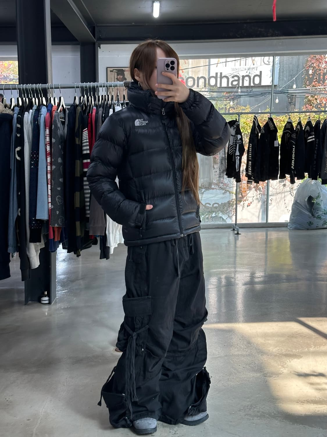 노스페이스 700 필 파워다운 패딩 상품이미지2