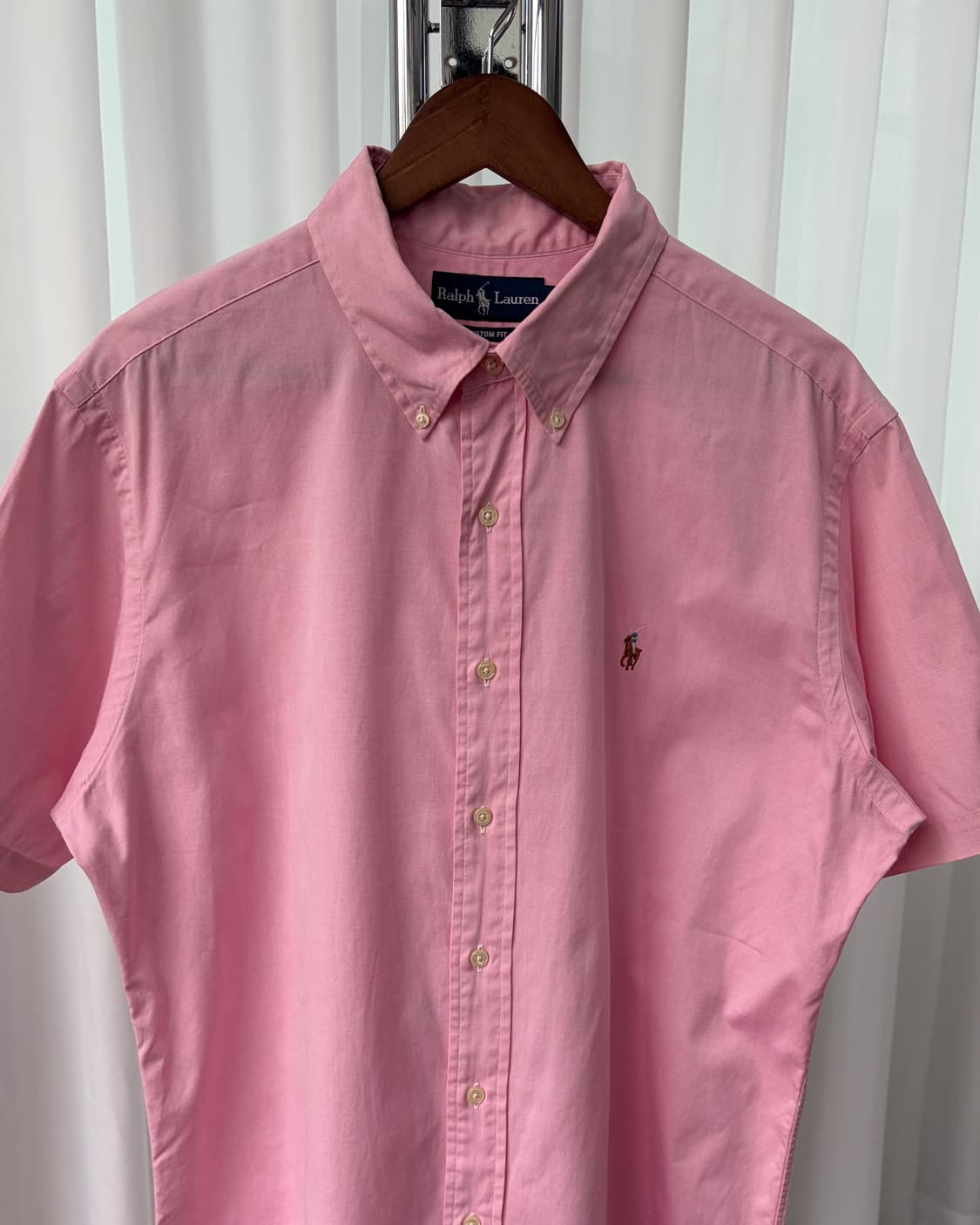 [XL]폴로 랄프로렌 포플린 반팔 셔츠 상품이미지4