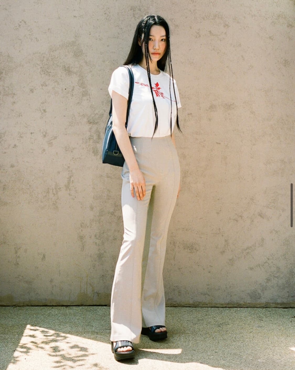 미스치프 베이지 슬랙스 상품이미지1