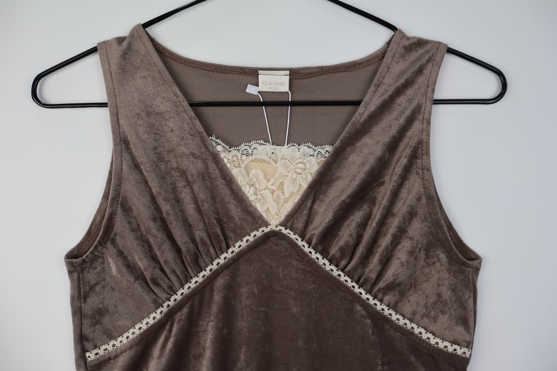 Claudia Velvet Sleeveless 상품이미지5