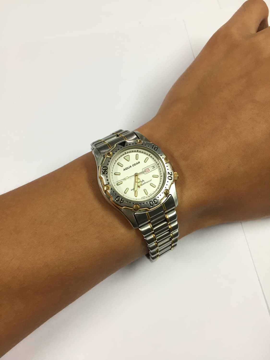 90s seiko alba aqua gear combi day-date 상품이미지4