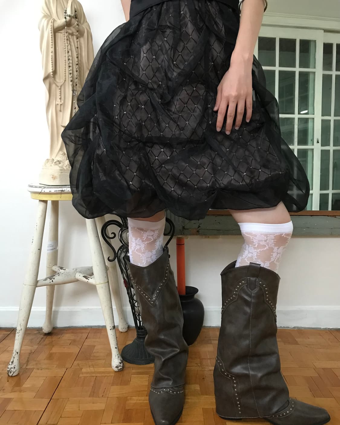 vintage balloon one-piece 상품이미지1