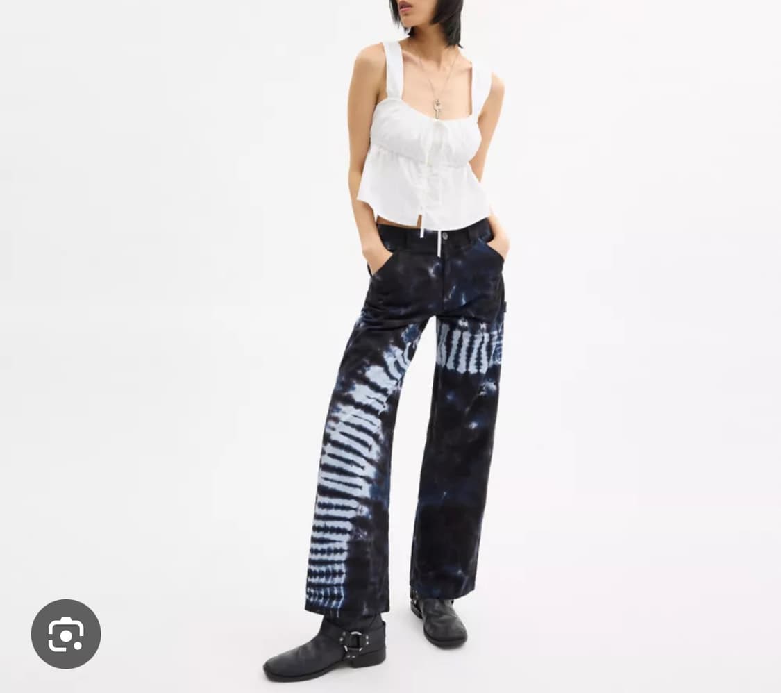 코치 타이다이 패턴 와이드 팬츠 상품이미지2