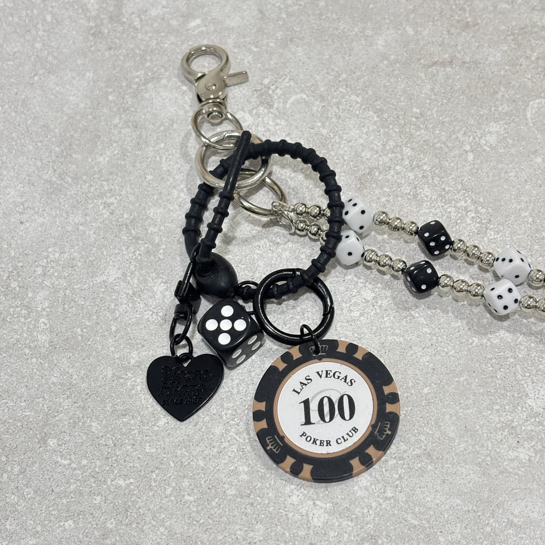 Oribell 다이스 주사위 롤체인 겜블칩 레이어드 체인 상품이미지2