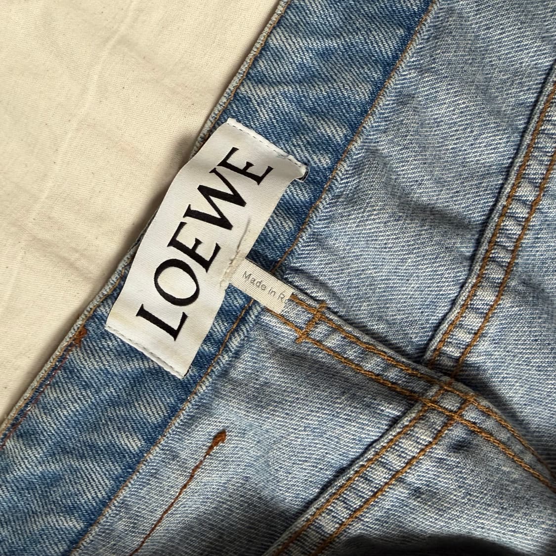 Loewe 로에베 피셔맨 데님 청바지 상품이미지5