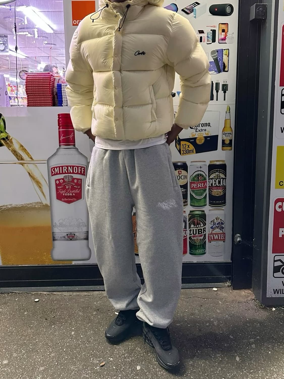 코르테이즈 볼로 패딩 자켓 V2 화이트 crtz bolo jacket 상품이미지4