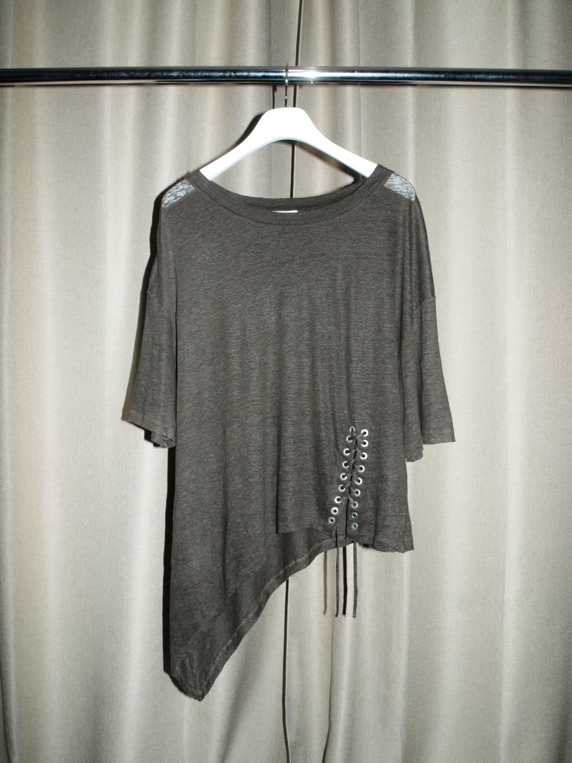 Lace Up Knit Top 상품이미지2