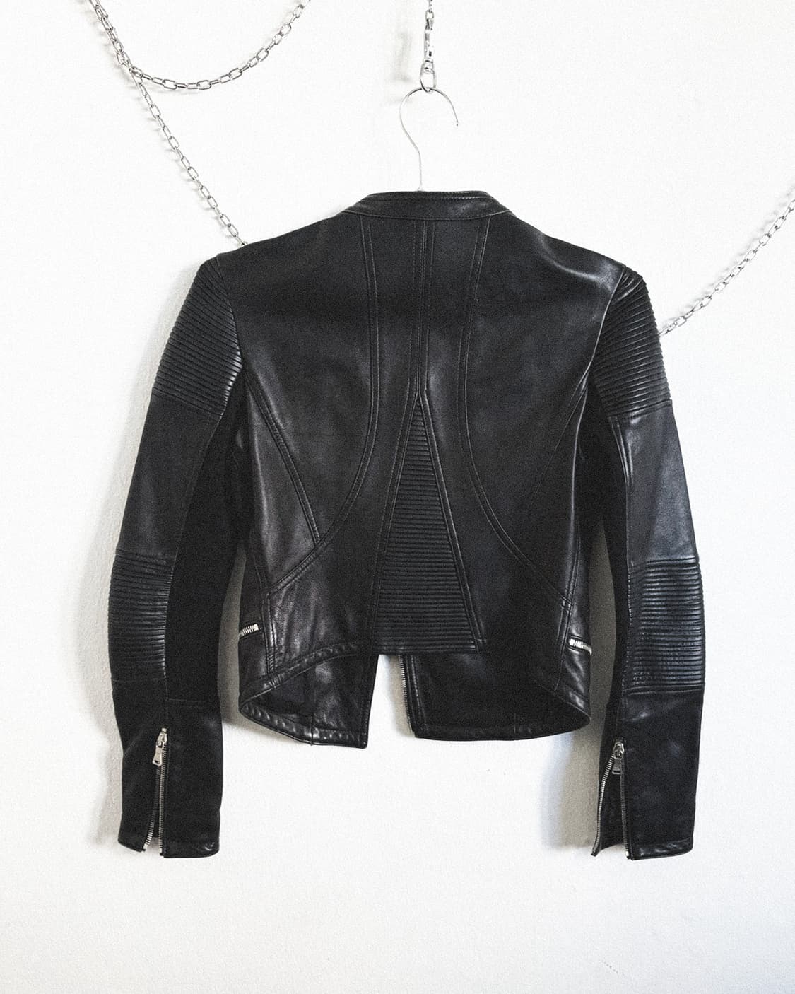 닐바렛 아카이브 사선지퍼 펜싱 라이더자켓 상품이미지6