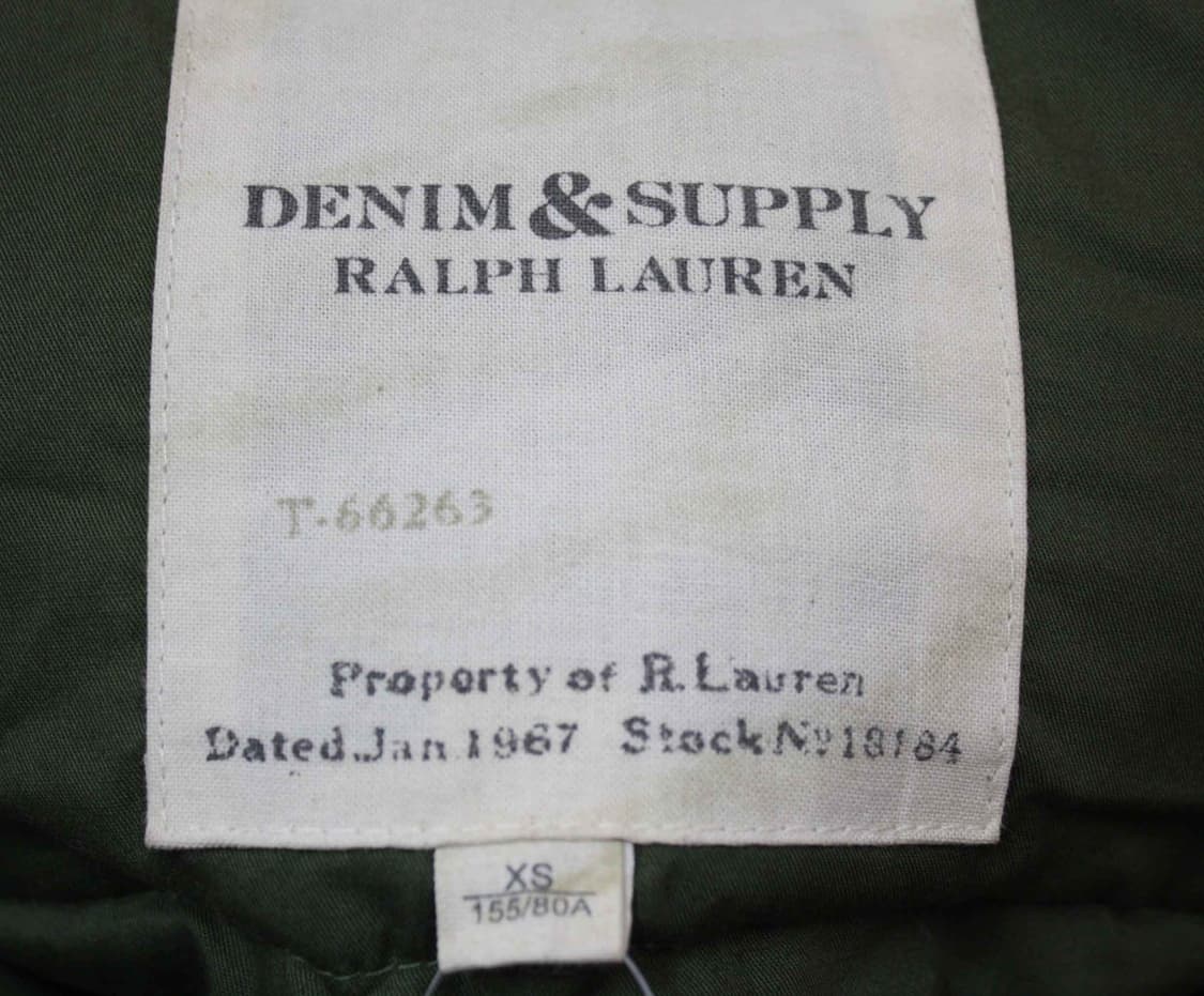 W-3631/폴로 정품 여성용 오리털 야상 패딩 XS 상품이미지3