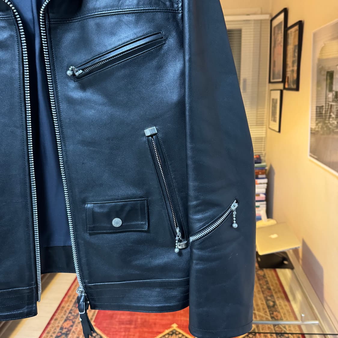 디아프바인 가죽자켓 상품이미지2