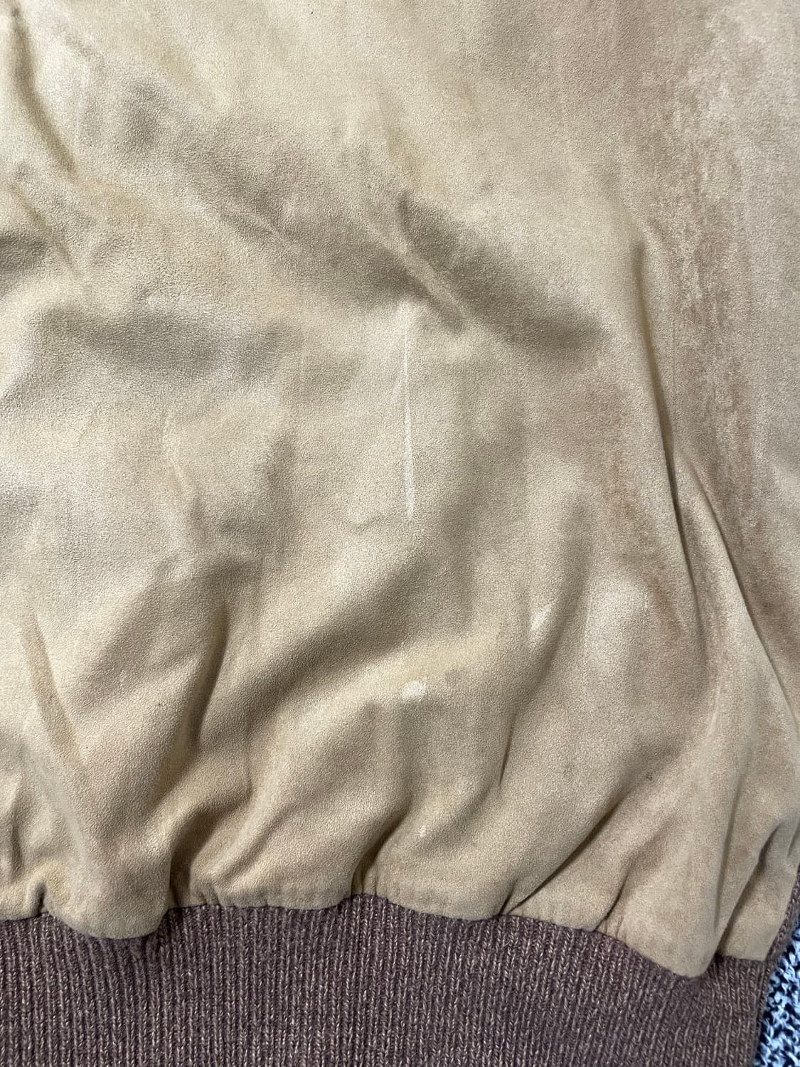 빈티지9. Munsingwear 먼싱웨어 스웨이드 반집업 아노락 상품이미지7