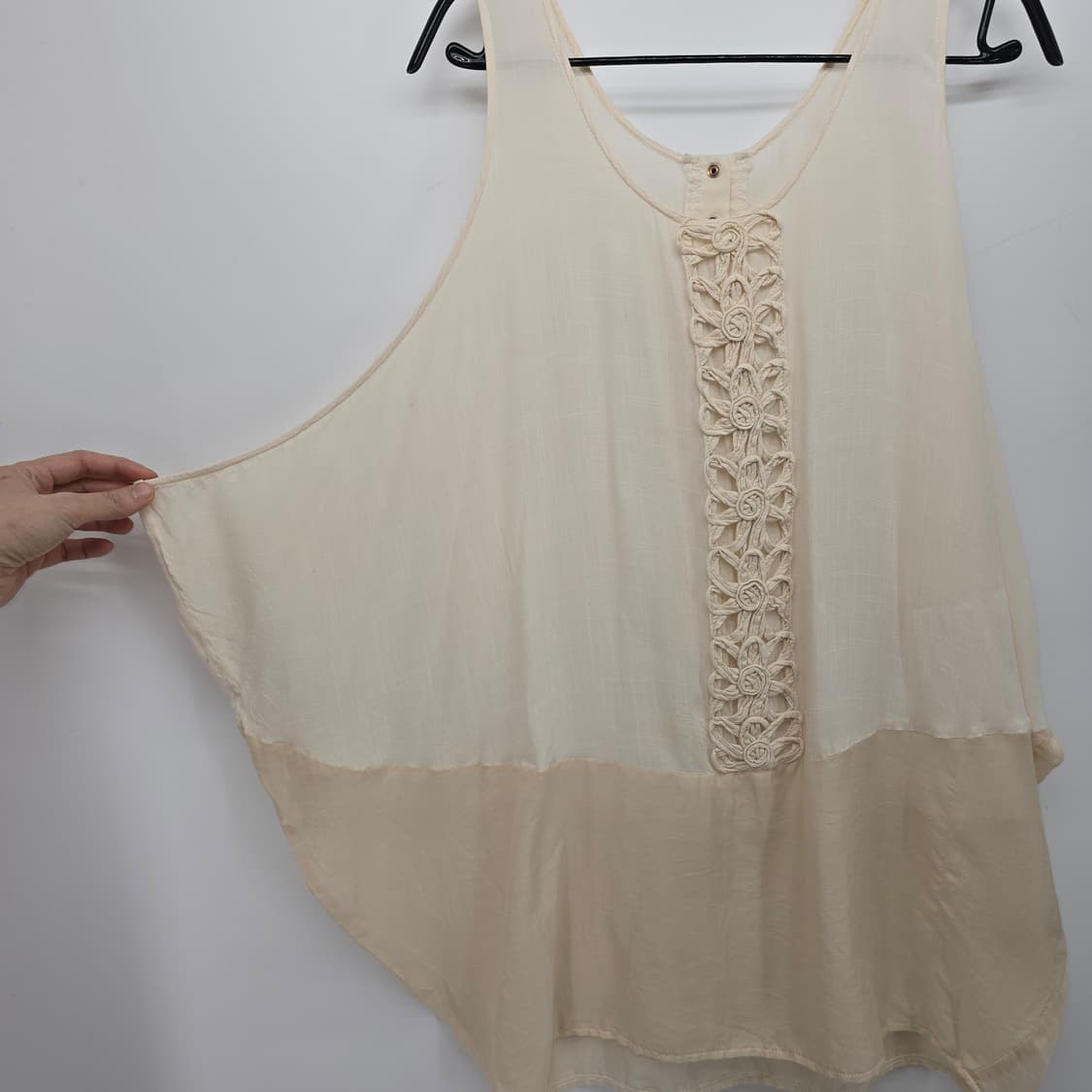 Collina 내추럴 루즈핏 블라우스 레이어드 상품이미지2