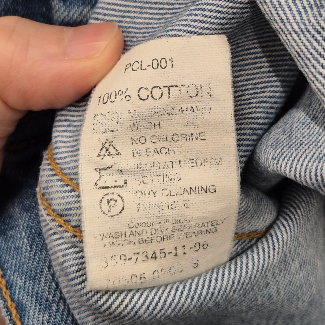 리바이스 70506 타입3 트러커 자켓 S 상품이미지4