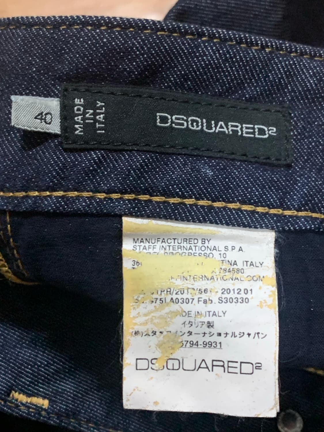 DSQUARED2 디스퀘어드 앵클-집업 데님팬츠 상품이미지7