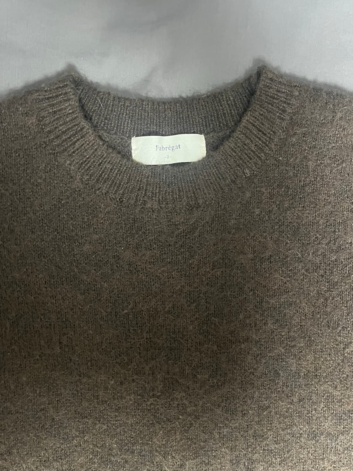 파브레가 울 해어리 니트 상품이미지2